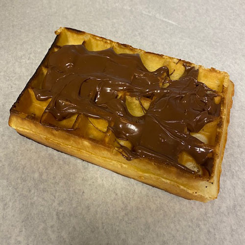 gaufre au nutella