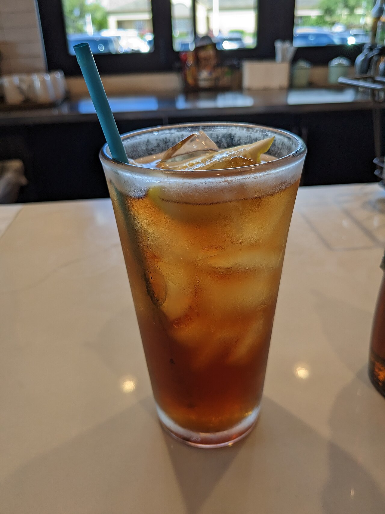 Thé glacé au citron