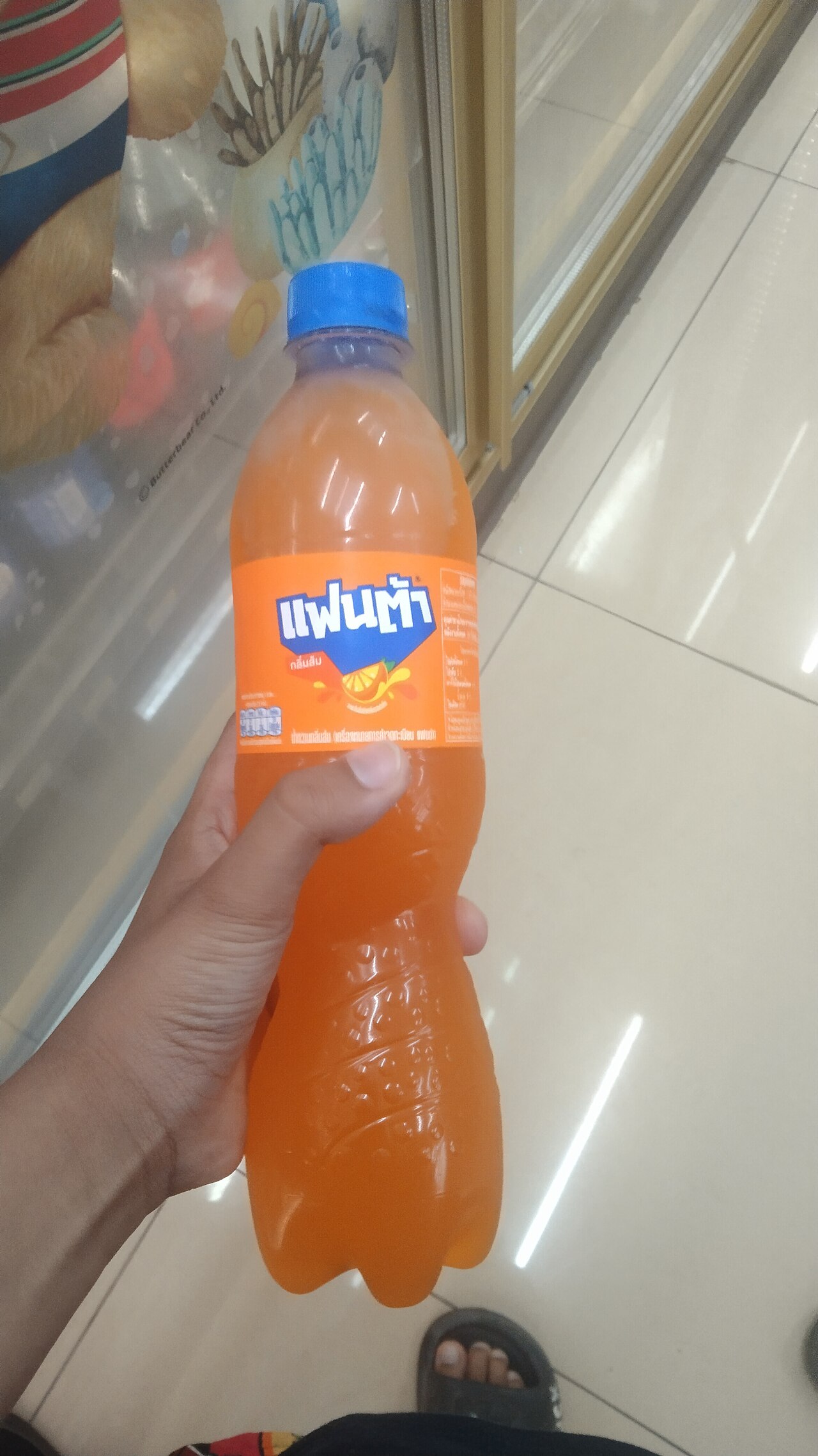 Soda Fanta Orange